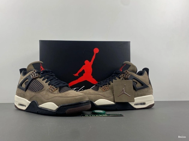 Bmlin Shoes 4 TS Air AJ4-882335 Travis Scott Retro Jordan Brown x 0730